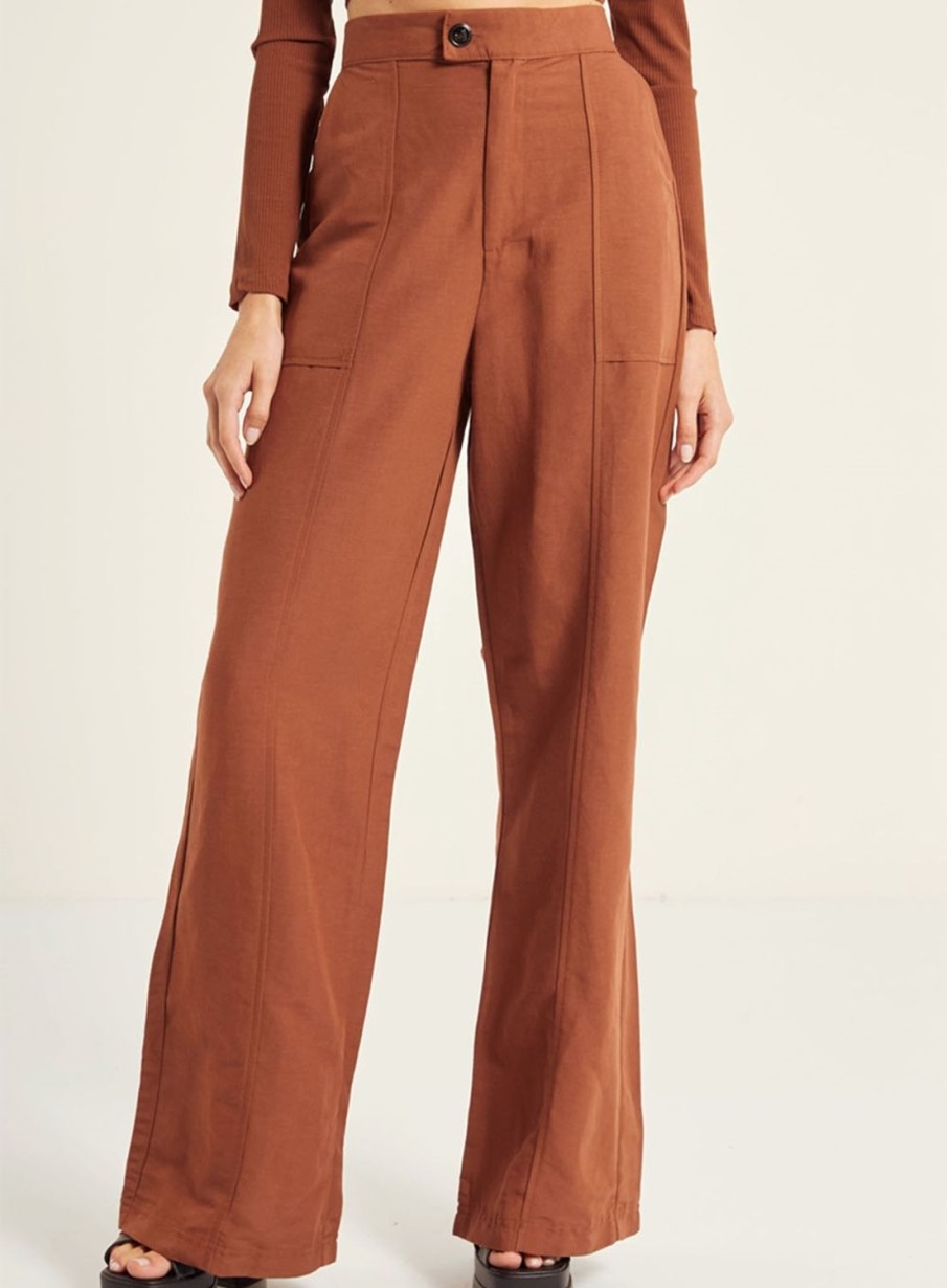 Pants | Triton High Waist Loose Tailoring Pants