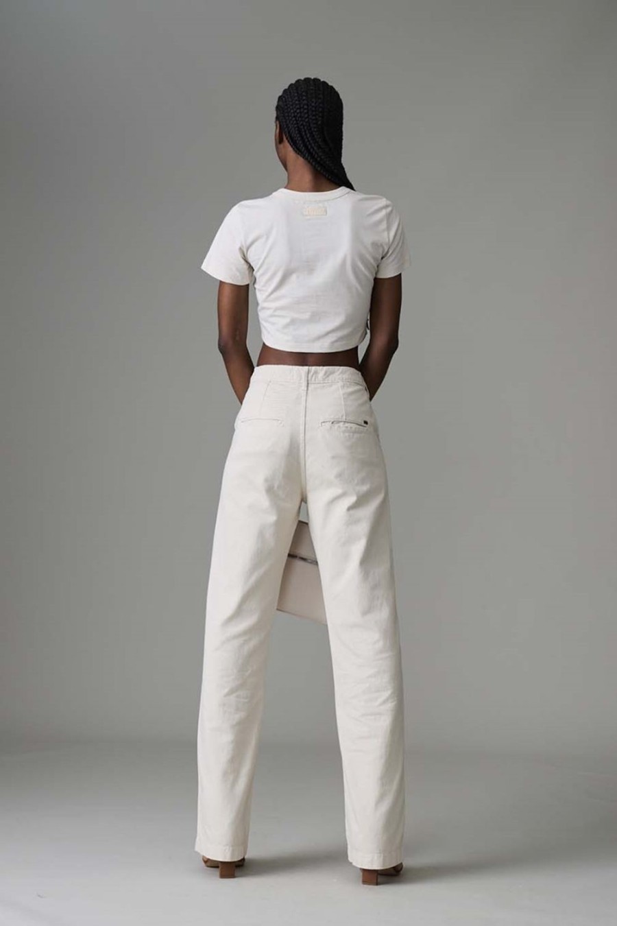 Pants | Triton Laura Twill Straight Pants