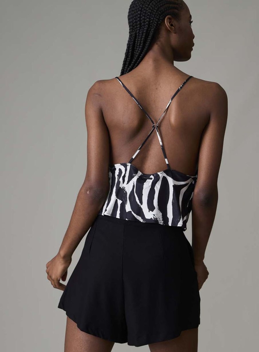 Blouse | Triton Comfy Backless Blouse