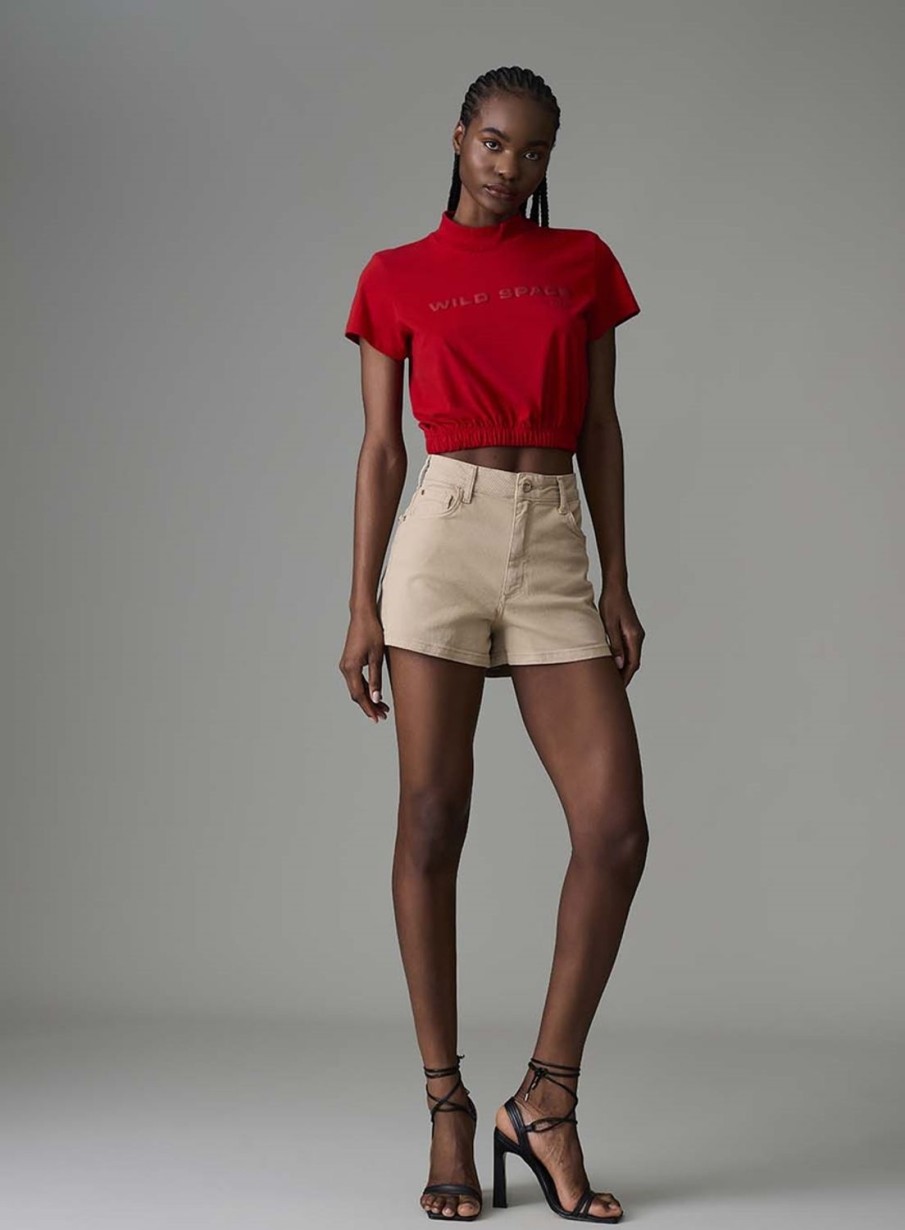 Shorts | Triton Karen Twill Straight Shorts