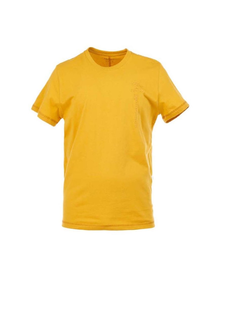 T-Shirt | Triton Ocher Men'S T-Shirt