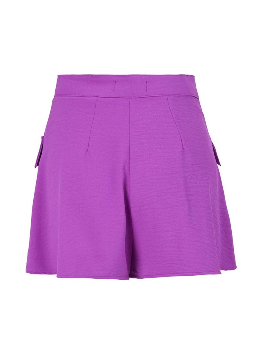 Shorts | Triton High Waist Shorts With Pockets