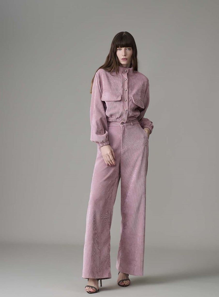 Pants | Triton Wide Velvet Pants