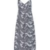 Dress | Triton Black And White Fluid Dress