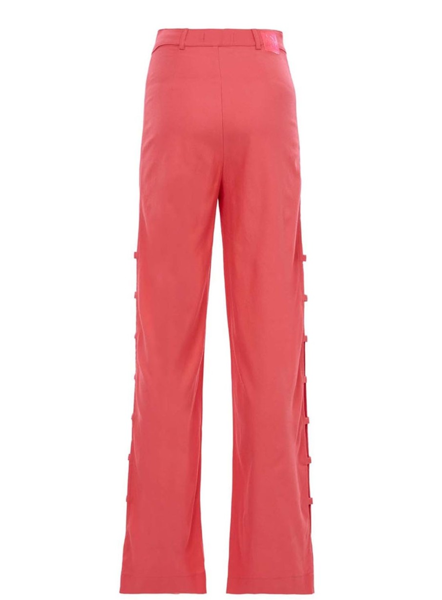 Pants | Triton Straight Pants With Cutouts