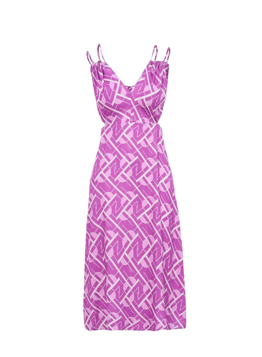 Dress | Triton Loose Dress With Tie