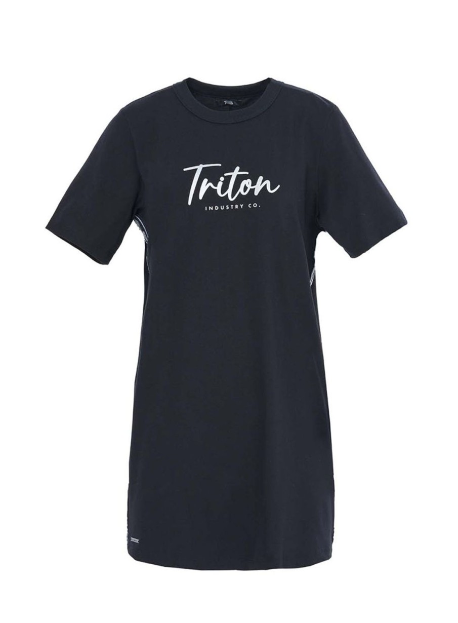 Dress | Triton T-Shirt Style Dress With Logo