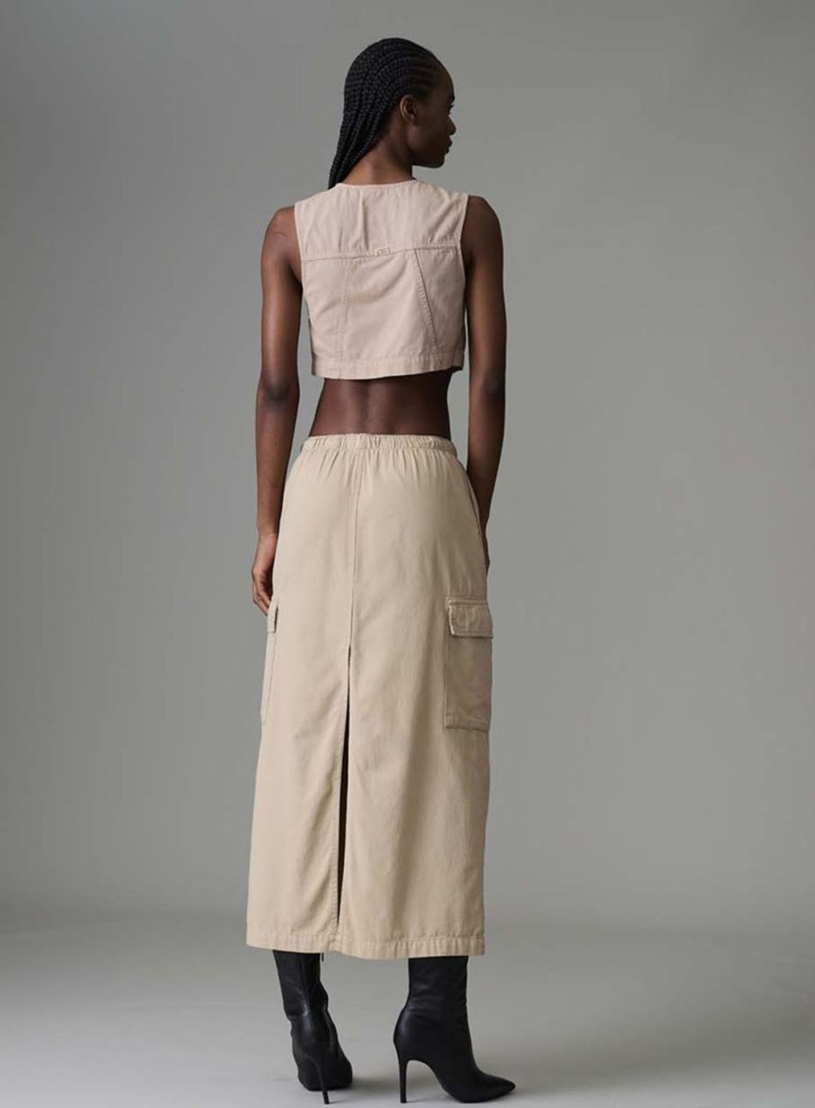 Skirt | Triton Twill Cargo Skirt