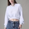 Blouse | Triton Cropped Sweatshirt