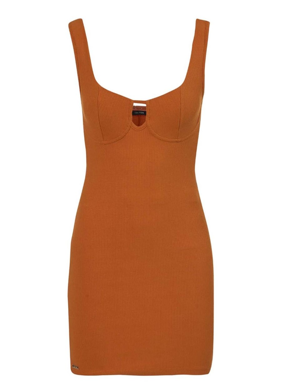 Dress | Triton Ribbed Slim Dress