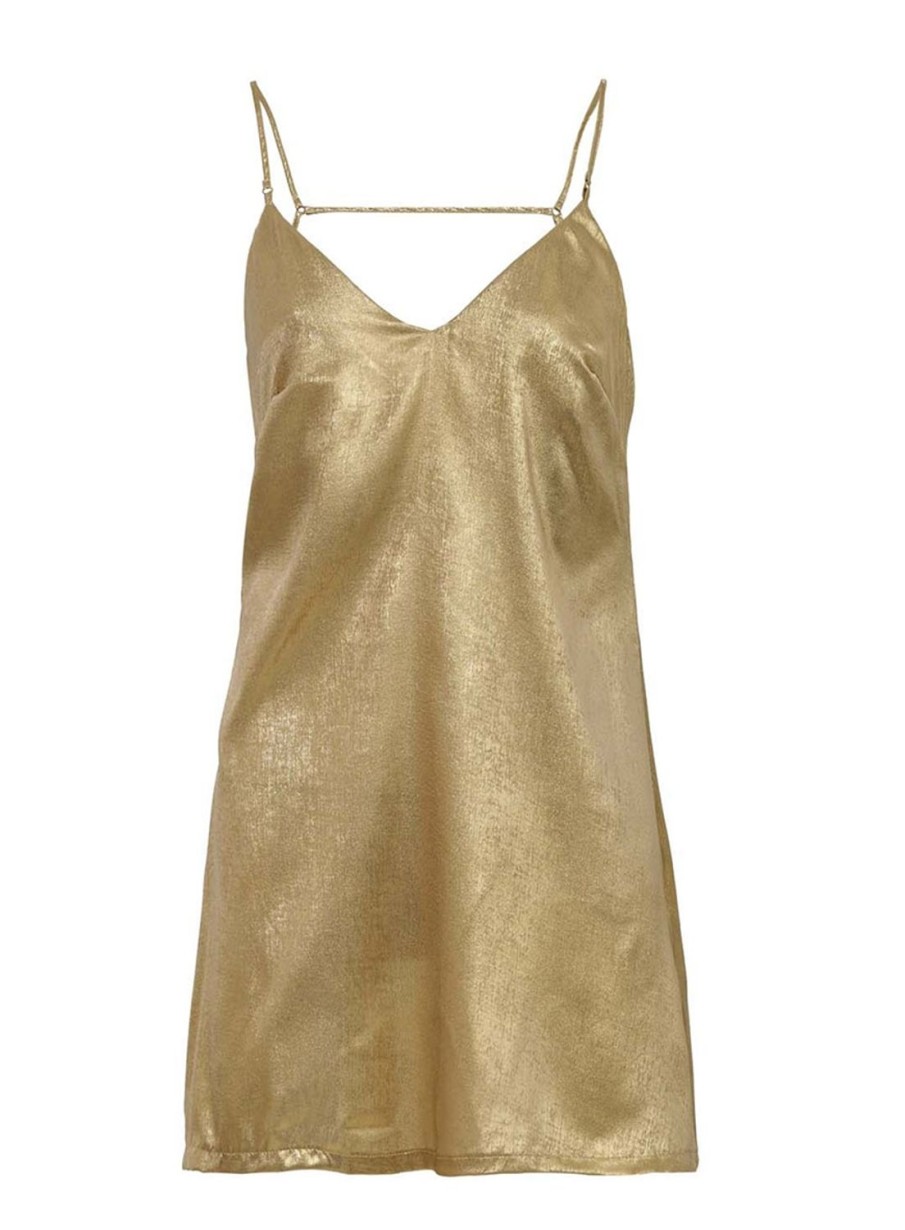 Dress | Triton Metallic Straight Dress