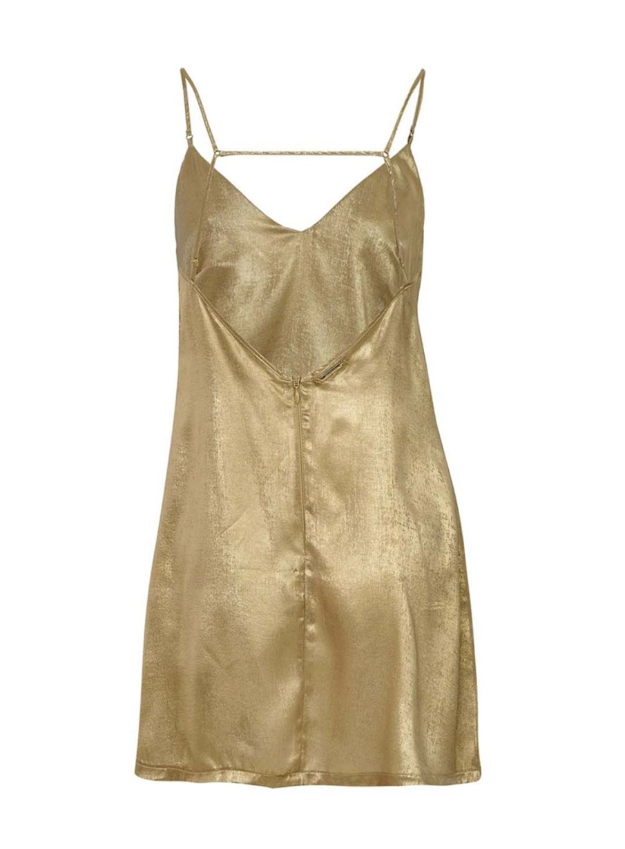 Dress | Triton Metallic Straight Dress