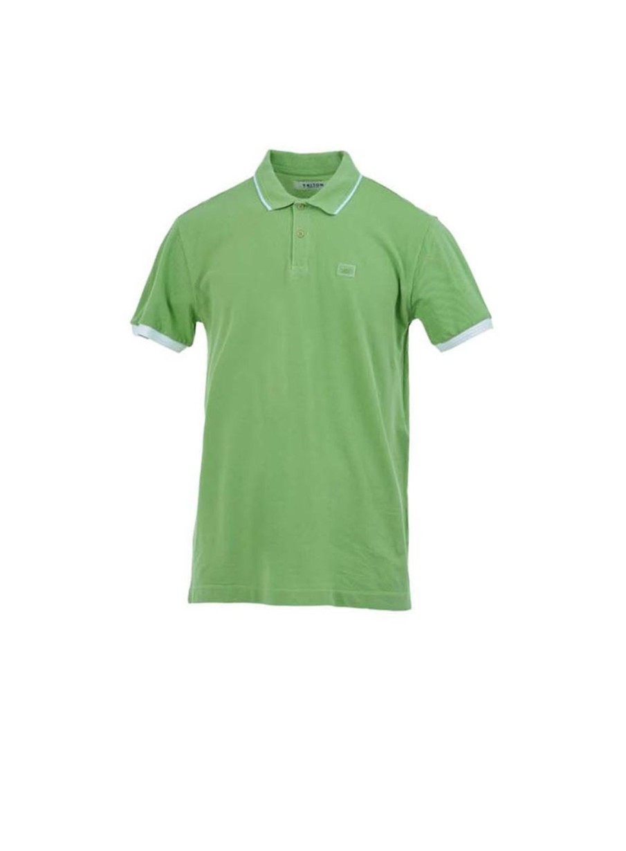 Pole | Triton Minimalist Logo Polo Shirt