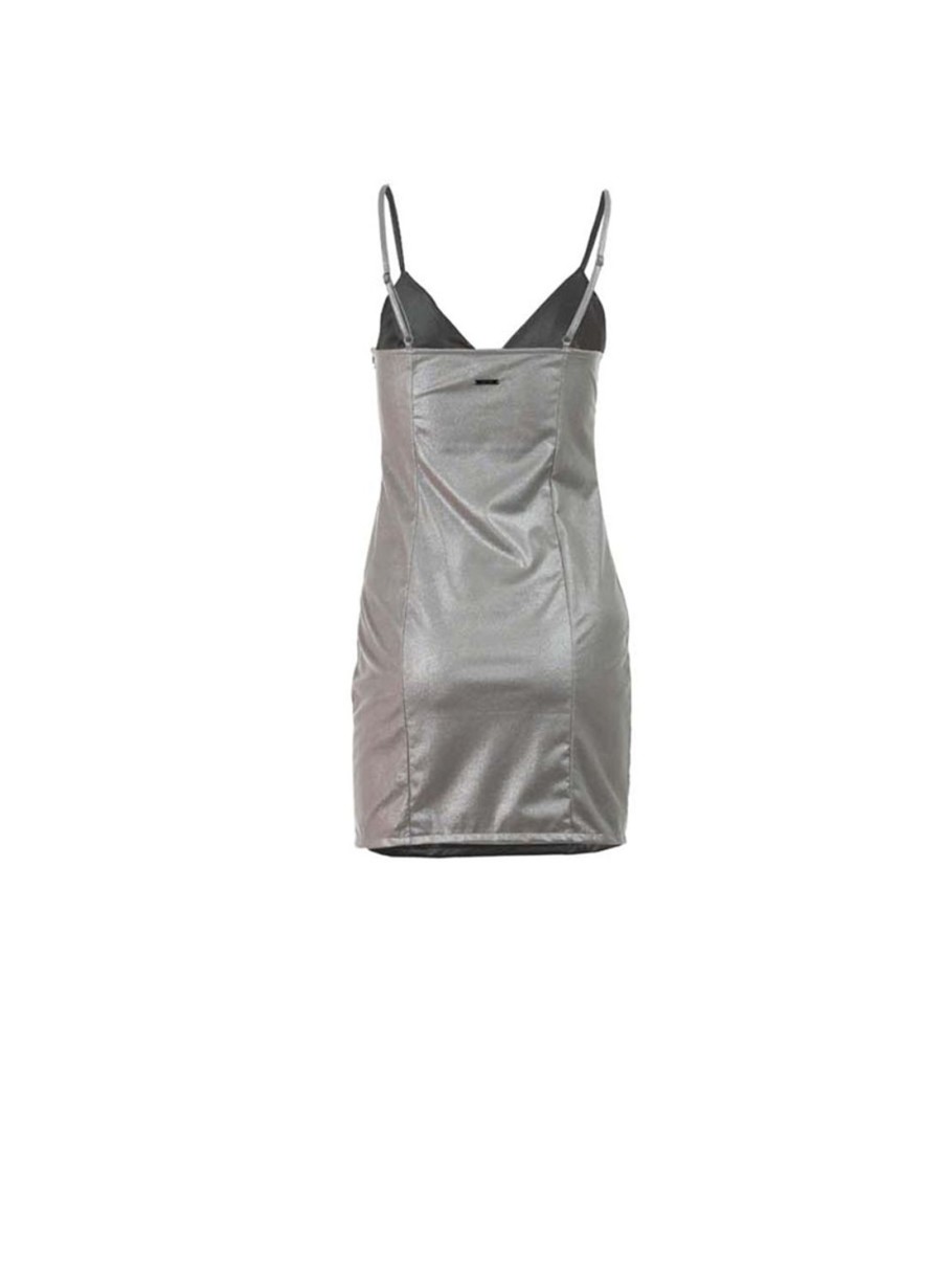 Dress | Triton Metallic Thin Strap Dress