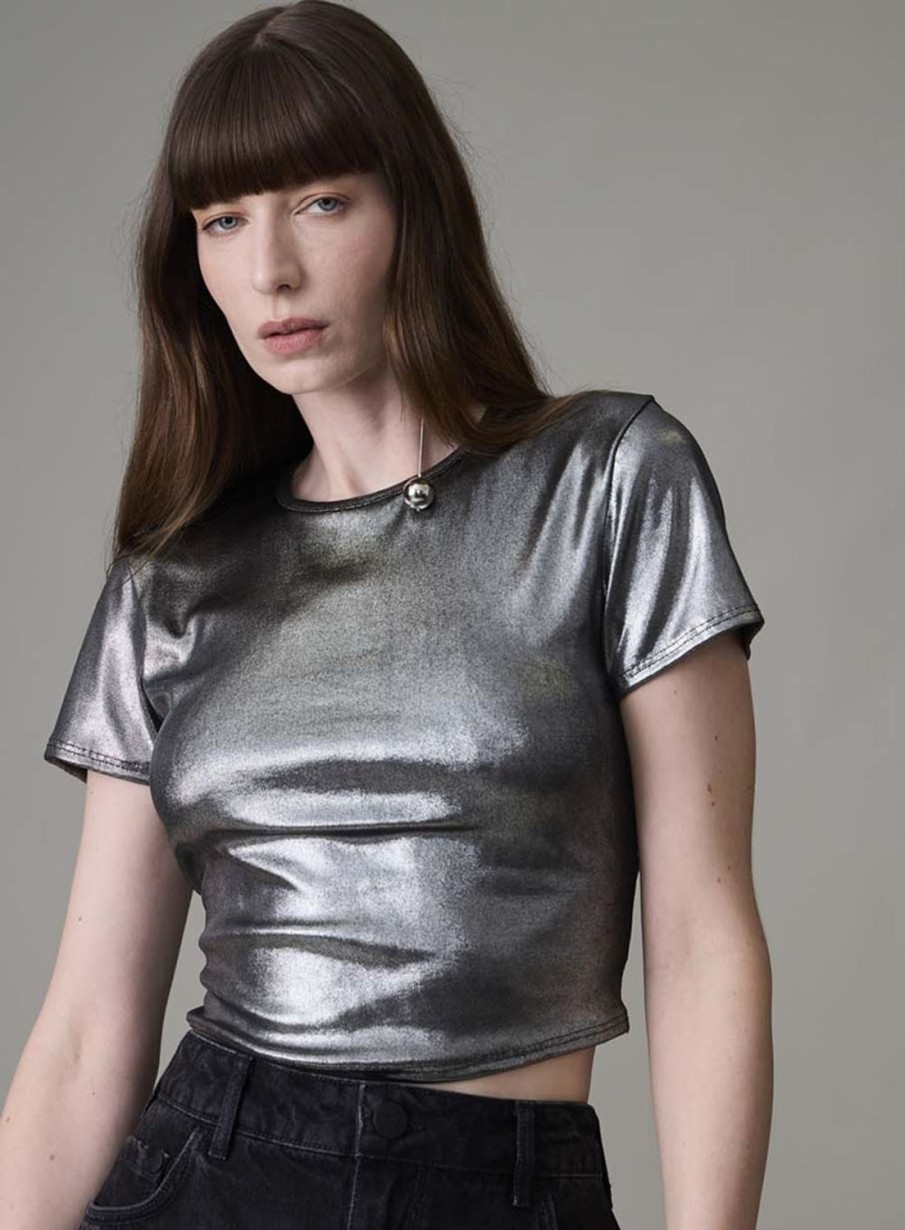 T-Shirt | Triton Slim Metallic T-Shirt