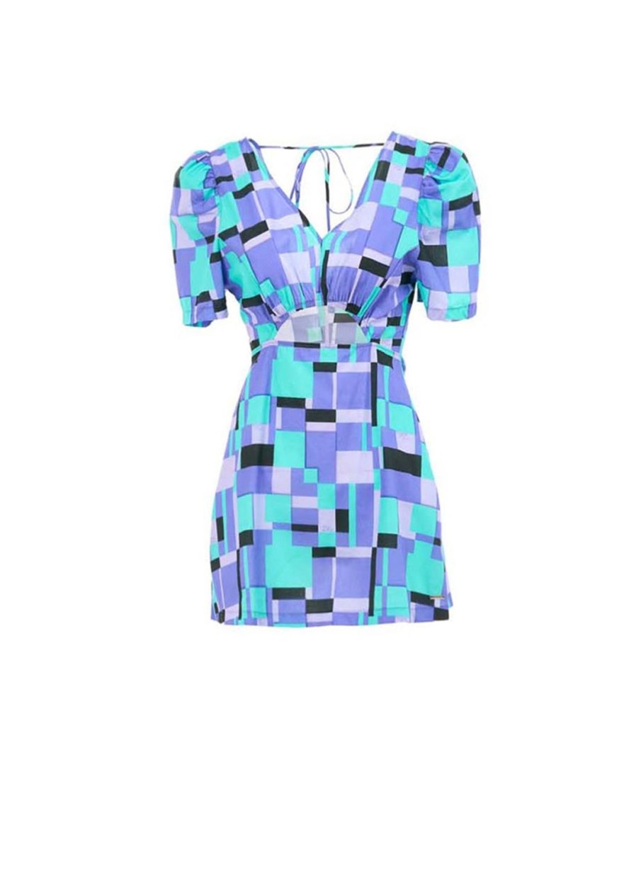 Dress | Triton Squares Short Dress