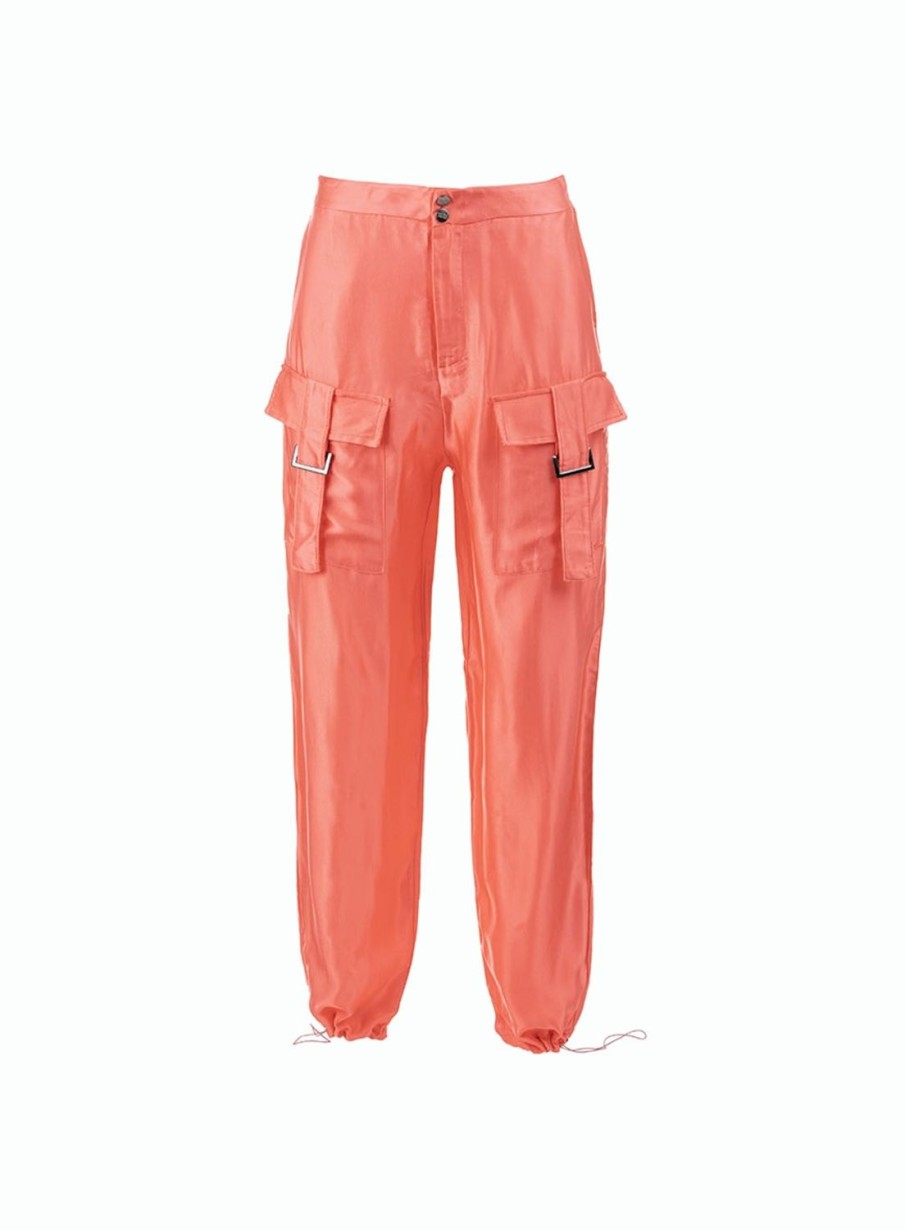 Pants | Triton Satin Cargo Pants