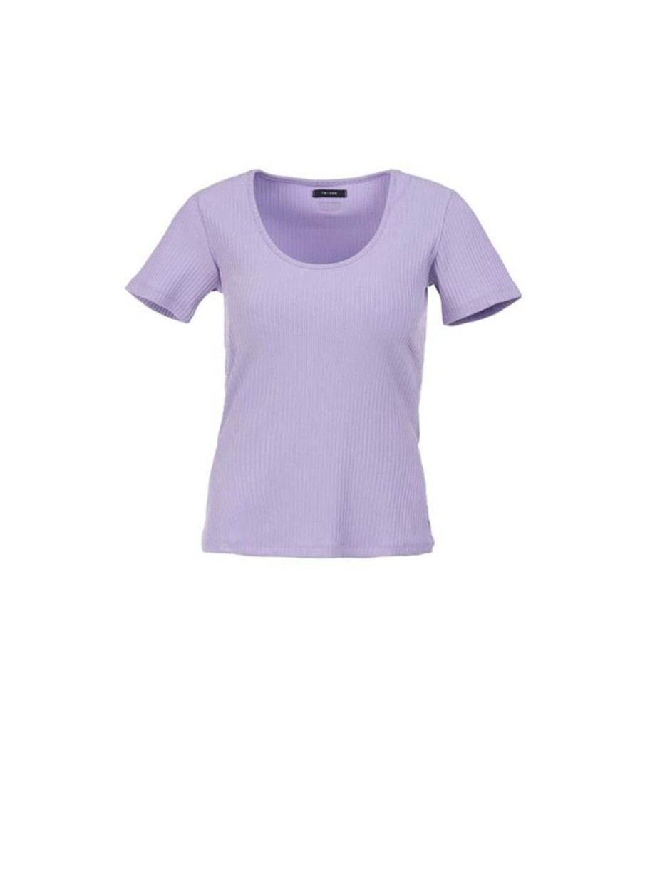 T-Shirt | Triton Slim Purple Women'S T-Shirt