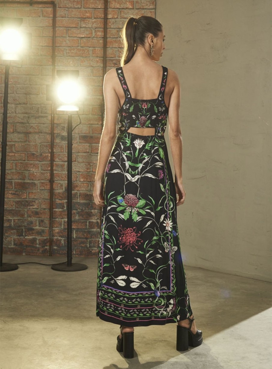 Dress | Triton Night Flowers Straight Dress