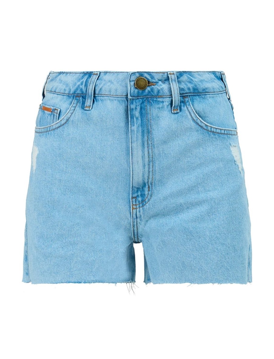 Jeans | Triton Short Jeans Barra A Fio Karen