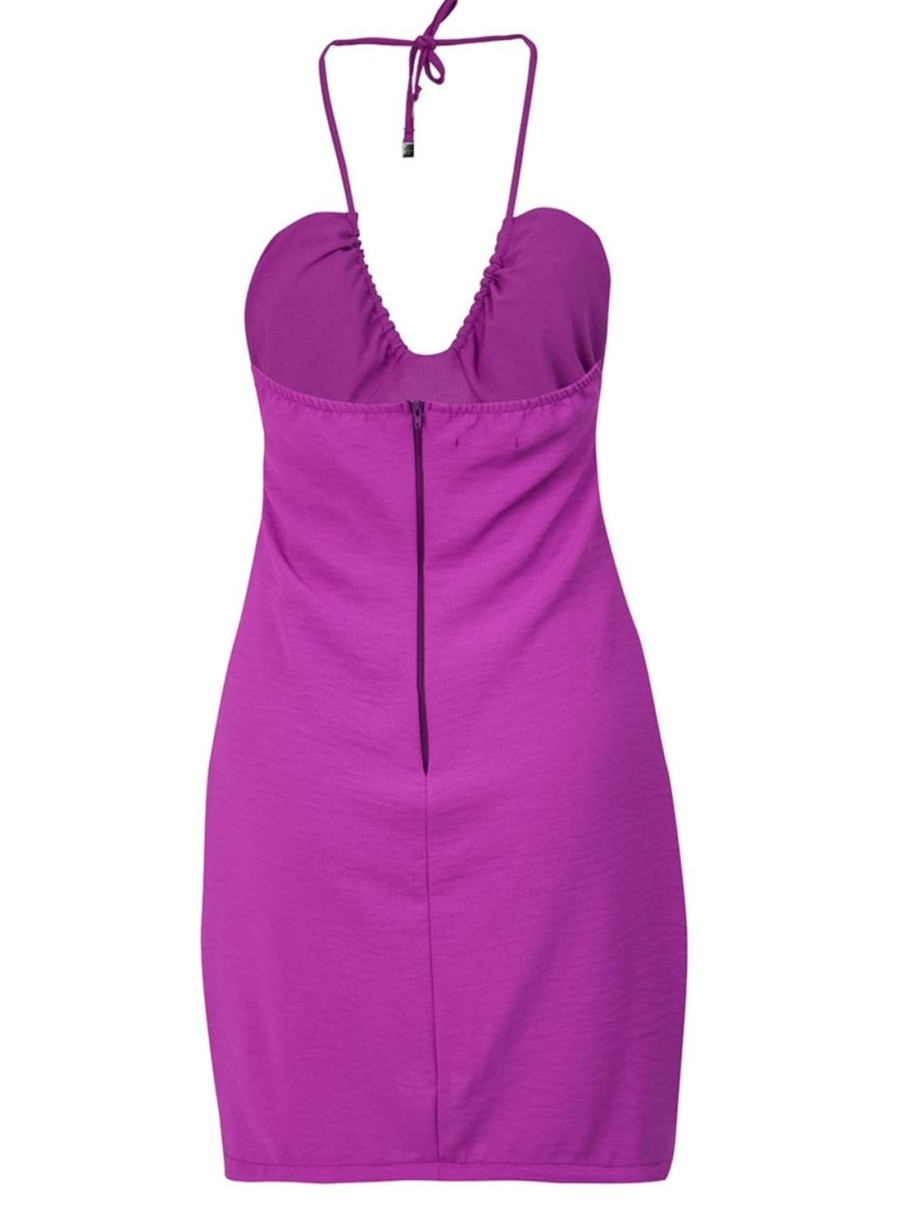 Dress | Triton Halter Dress With Tie